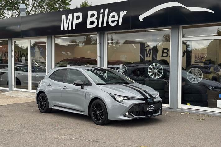 Grå Toyota Corolla fra 2019