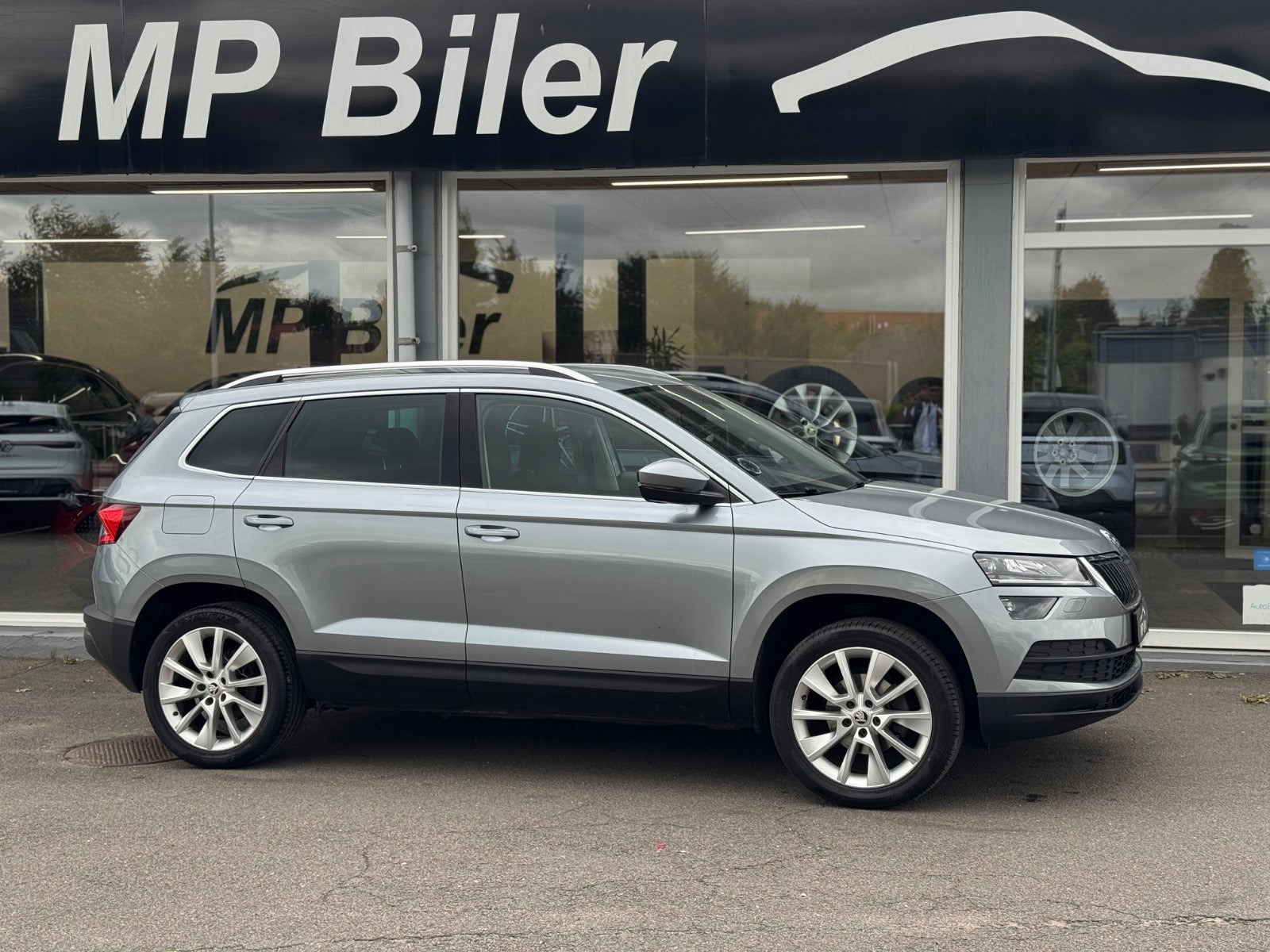 Sølv Skoda Karoq fra 2019