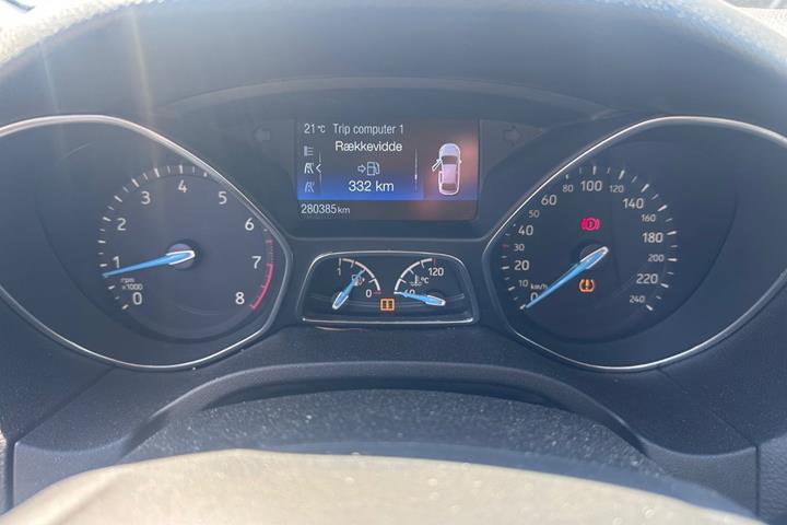 Bronze Ford Focus fra 2015