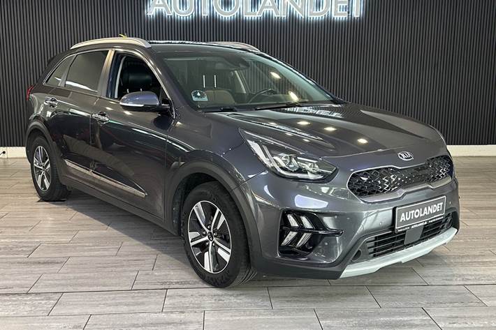 Grå Kia Niro fra 2020