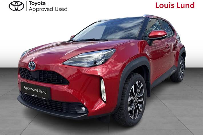 Rød Toyota Yaris Cross fra 2022