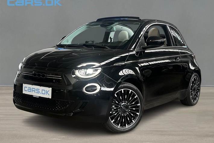 Sort Fiat 500e fra 2023