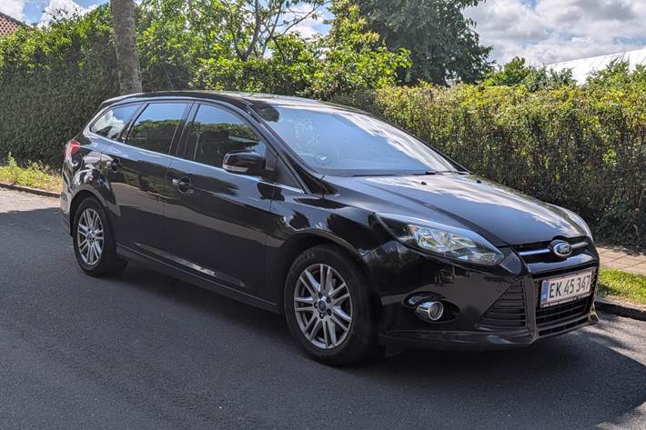 Sort Ford Focus fra 2013