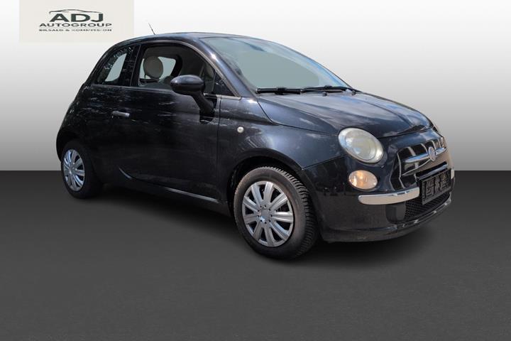 Sort Fiat 500 fra 2012