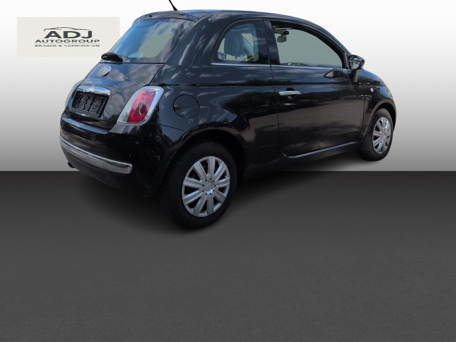 Sort Fiat 500 fra 2012