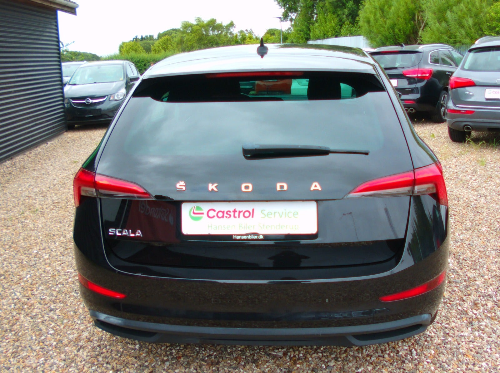 Sort Skoda Scala fra 2020