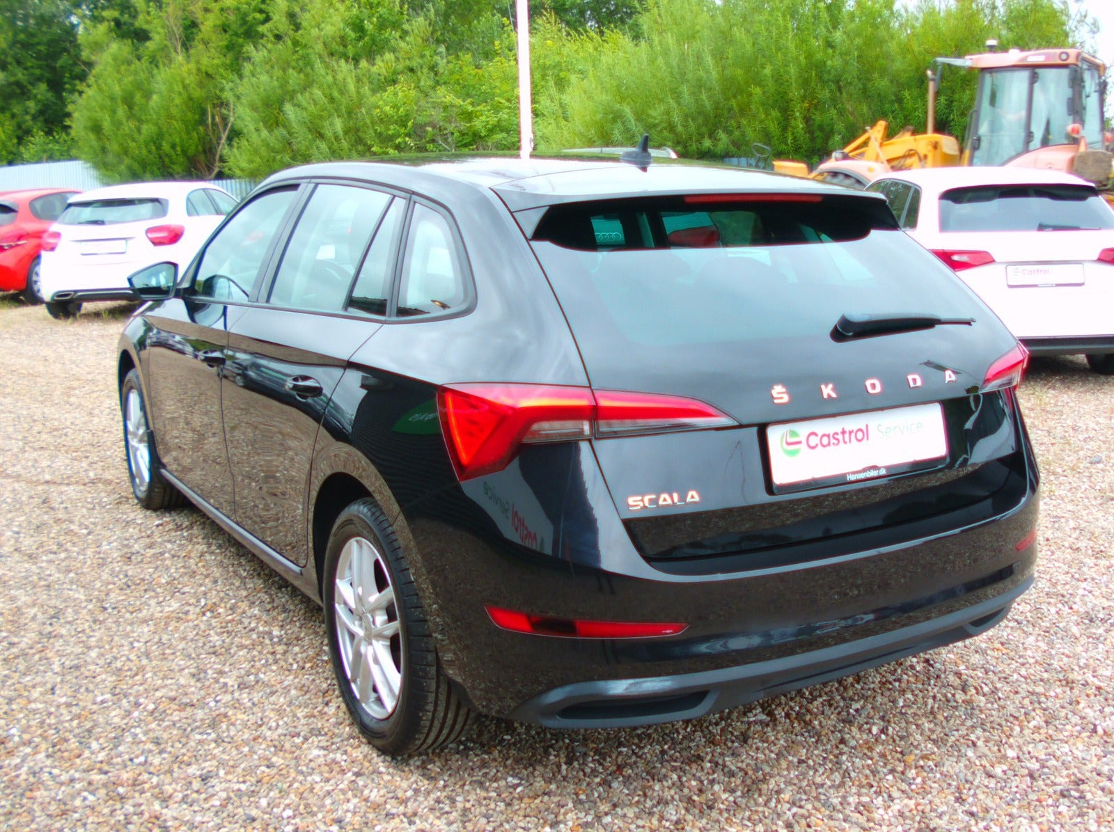 Sort Skoda Scala fra 2020