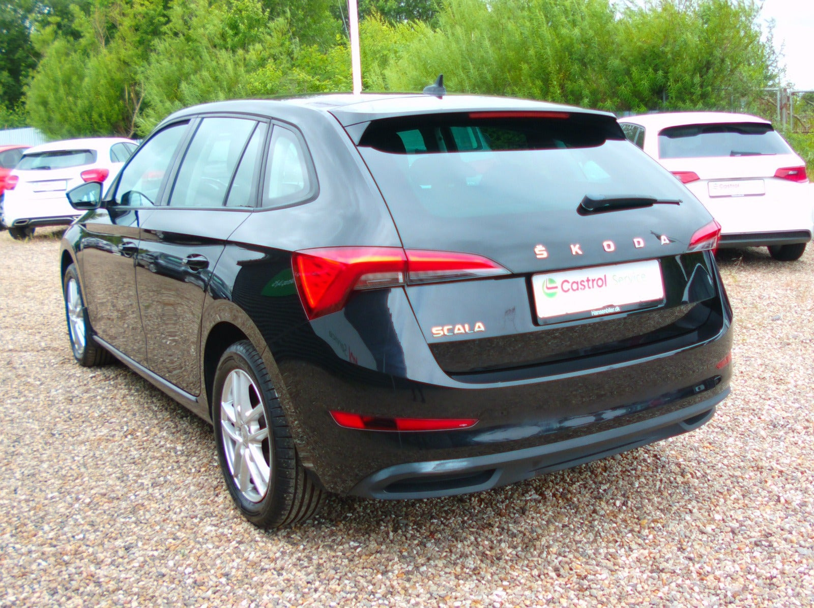 Sort Skoda Scala fra 2020