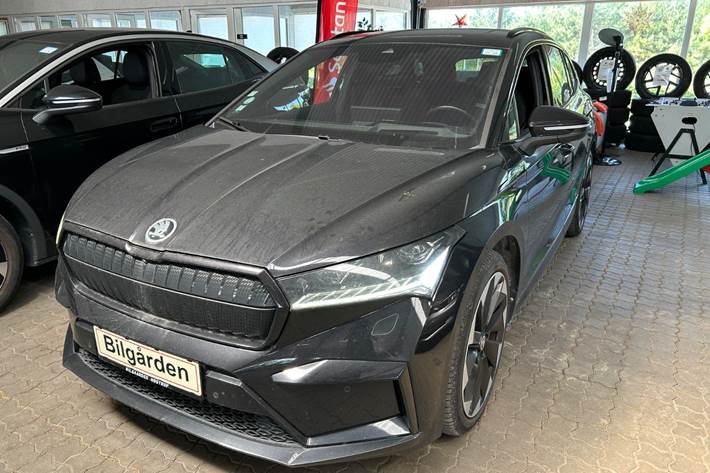 Sort Skoda Enyaq fra 2021
