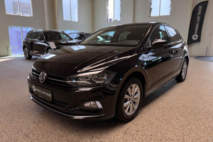 Sort VW Polo fra 2020