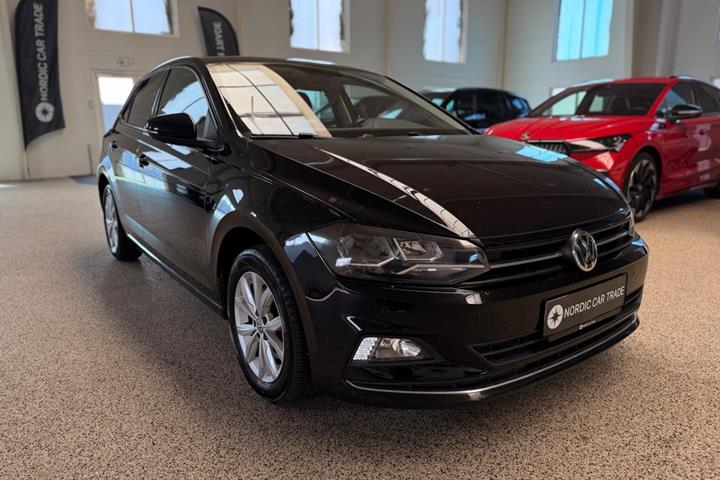 Sort VW Polo fra 2020