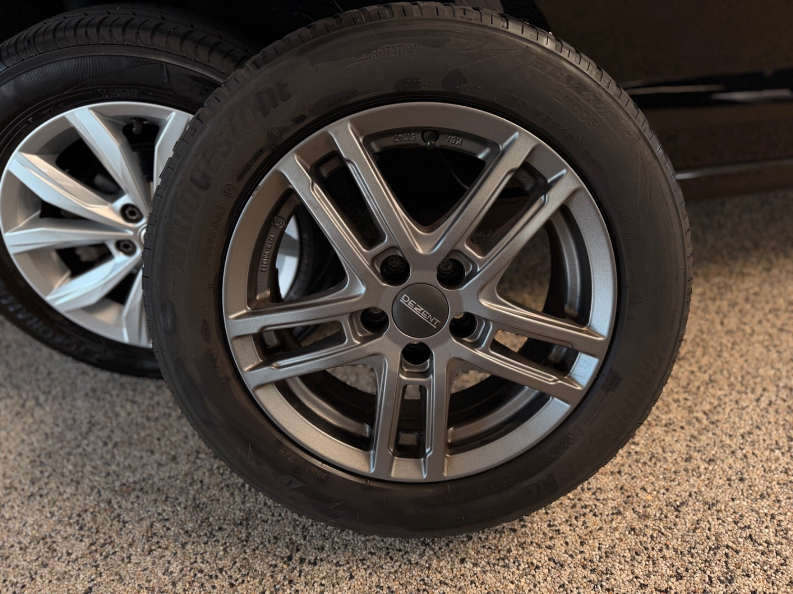 Sort VW Polo fra 2020