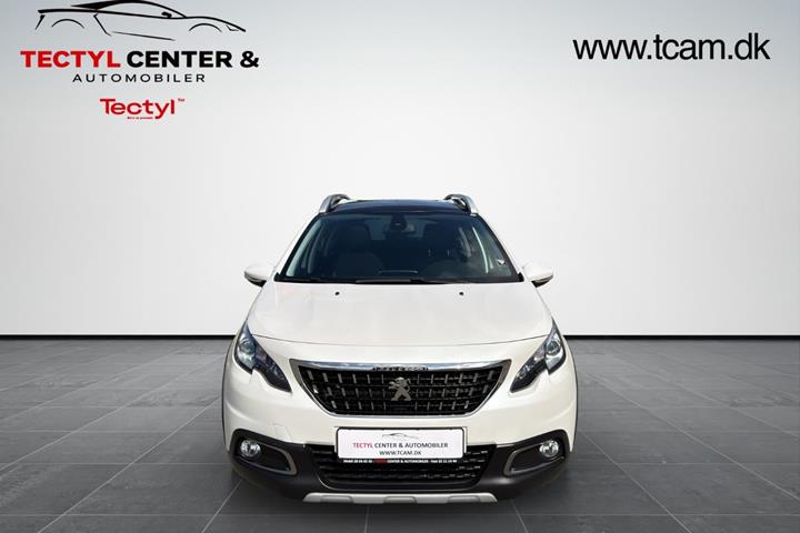 Hvid Peugeot 2008 fra 2018