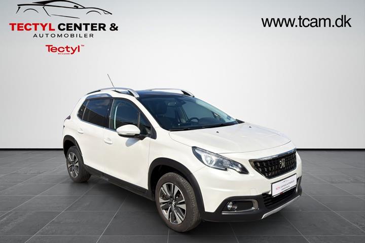 Hvid Peugeot 2008 fra 2018