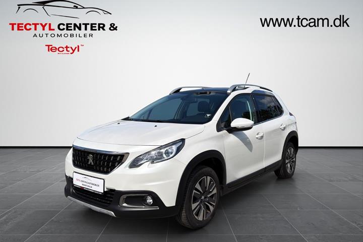 Hvid Peugeot 2008 fra 2018