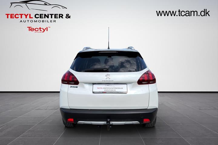Hvid Peugeot 2008 fra 2018
