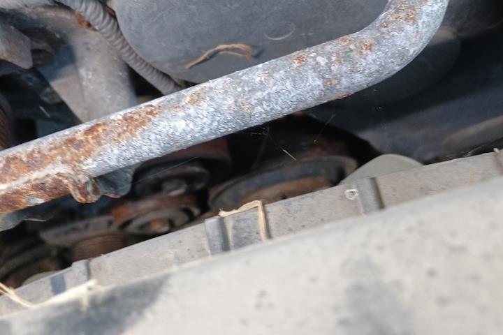 Hvid Toyota HiAce fra 2007