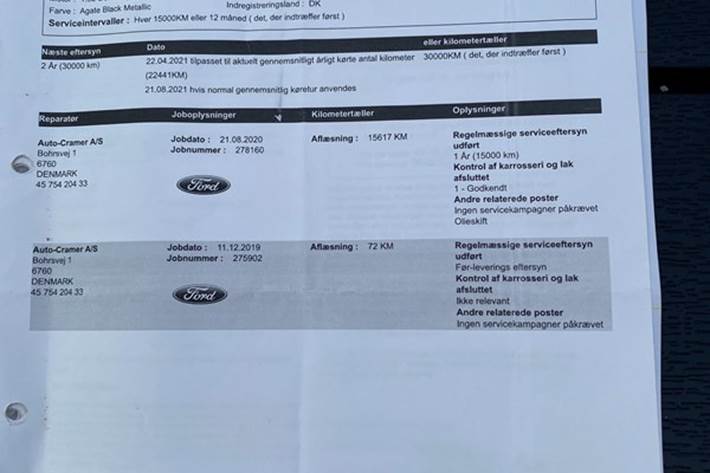 undefined Ford Focus fra 2020