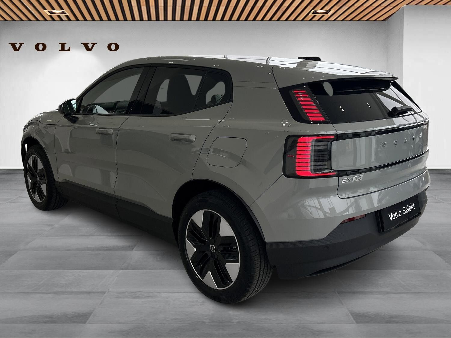 Grå Volvo EX30 fra 2025