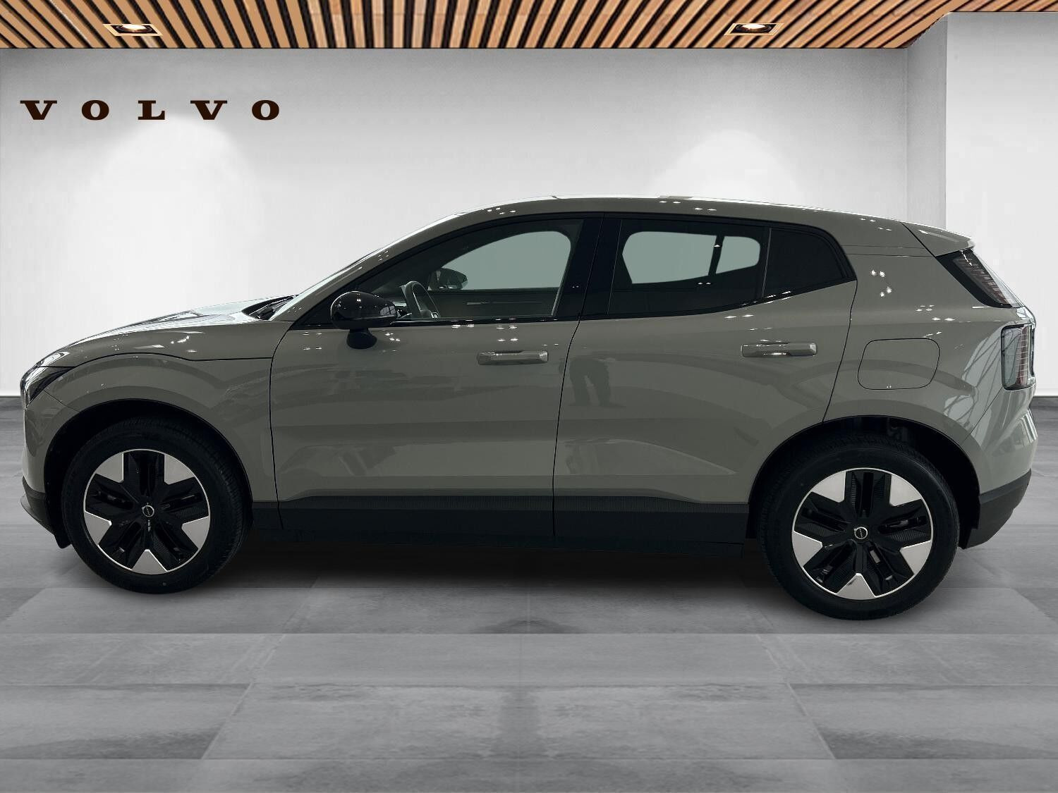 Grå Volvo EX30 fra 2025