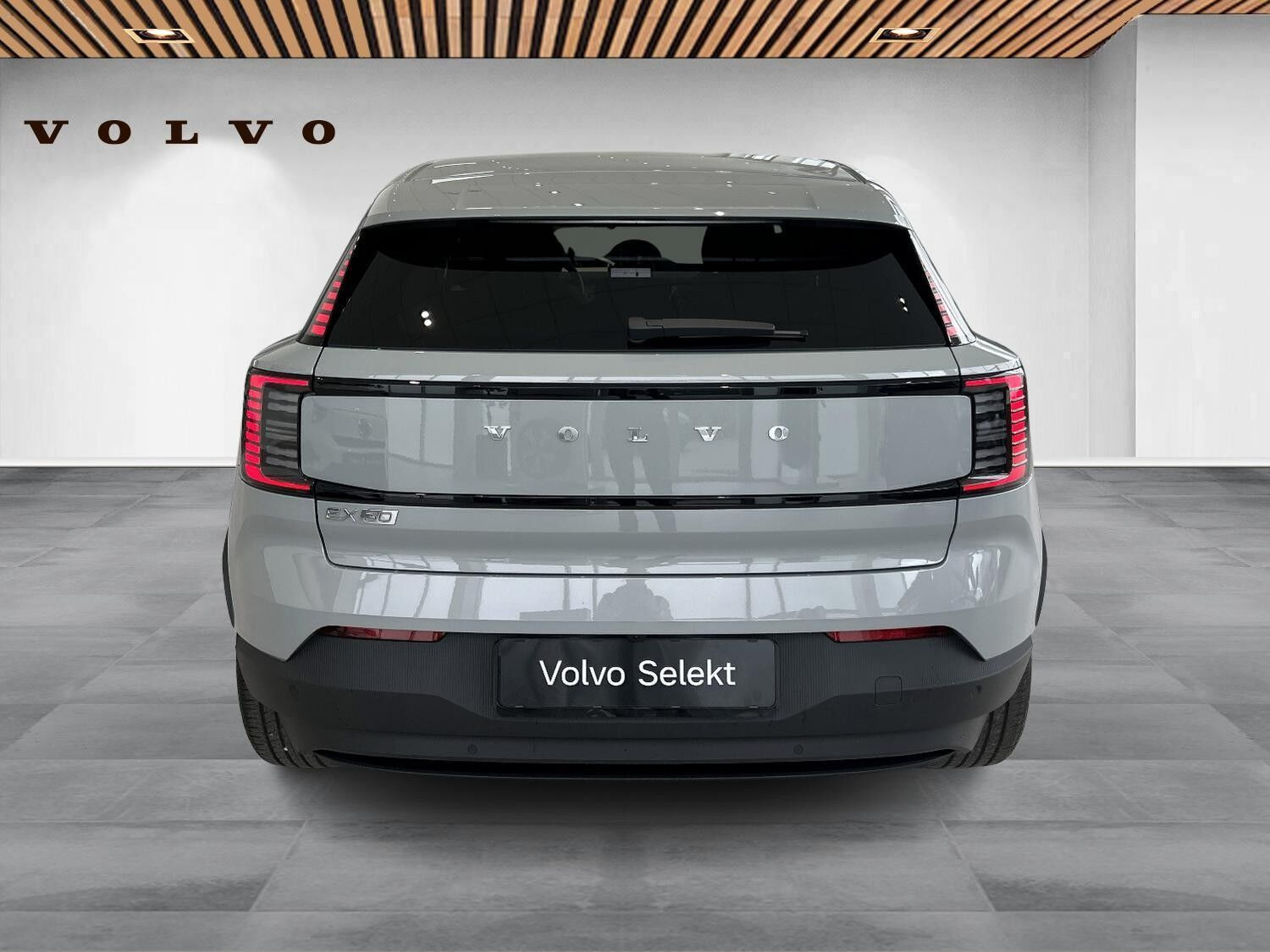Grå Volvo EX30 fra 2025
