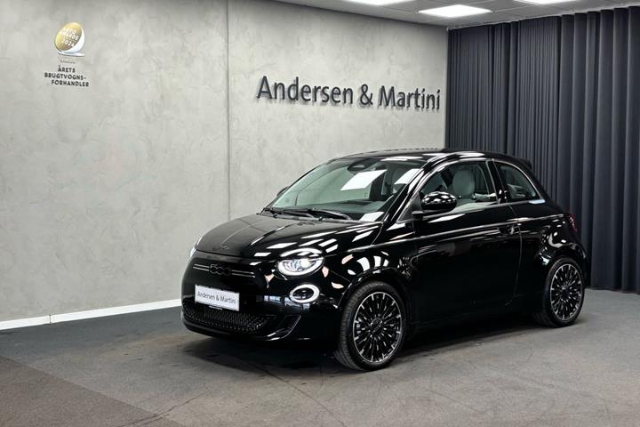 Sort Fiat 500e fra 2023