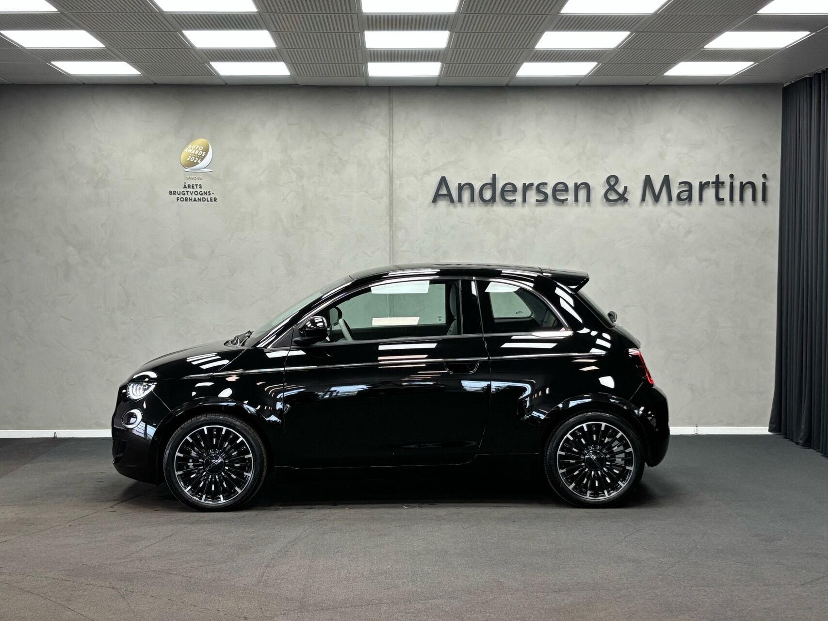 Sort Fiat 500e fra 2023