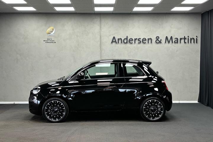 Sort Fiat 500e fra 2023