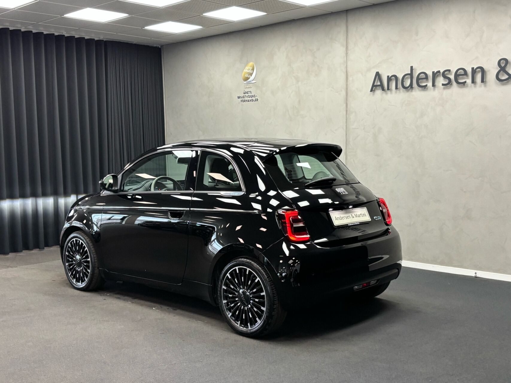 Sort Fiat 500e fra 2023