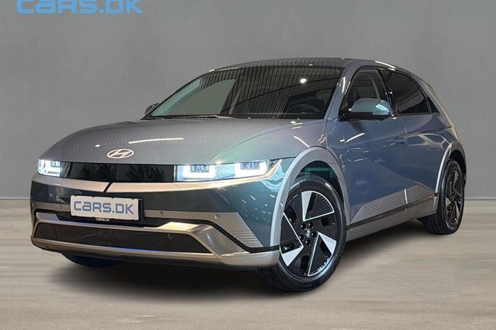 Grøn Hyundai Ioniq 5 fra 2026 set udefra