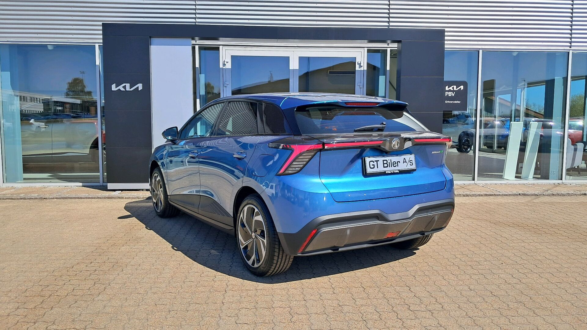 Blå MG MG4 Electric fra 2026