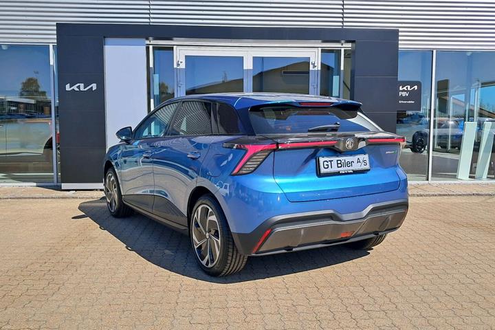 Blå MG MG4 Electric fra 2026