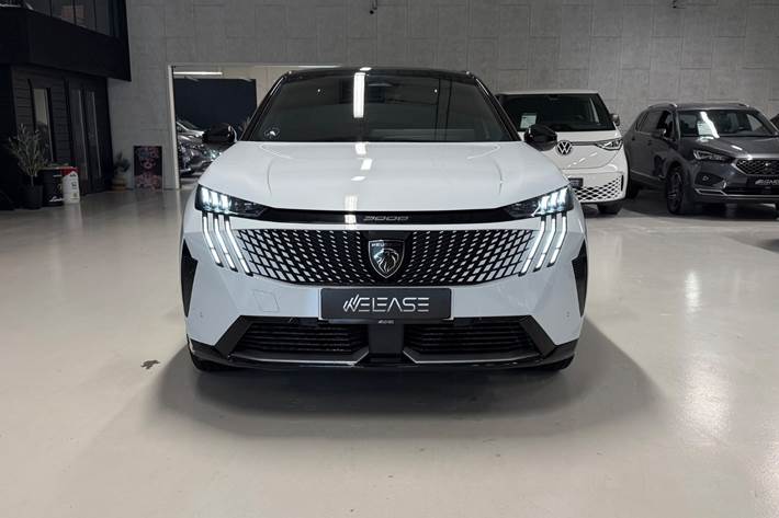 Hvid Peugeot e-3008 fra 2025