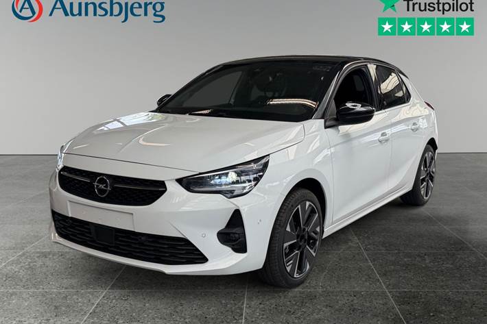 Hvid Opel Corsa-e fra 2023