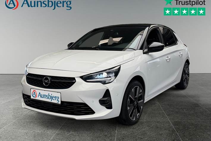 Hvid Opel Corsa-e fra 2023