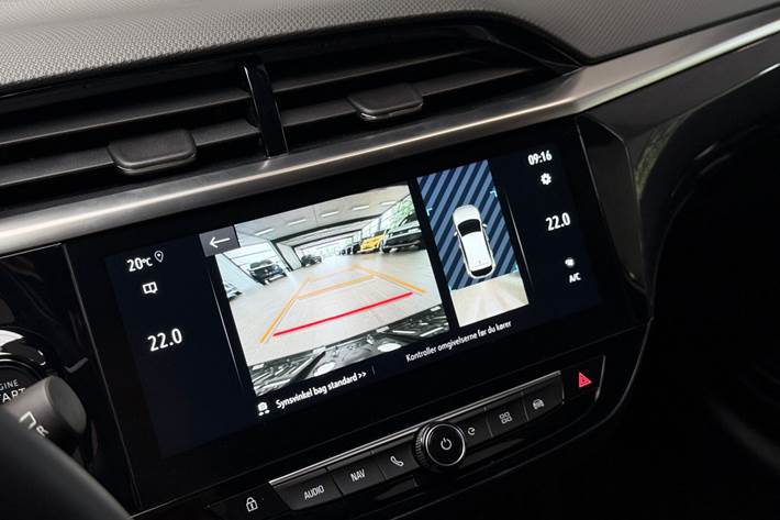 Hvid Opel Corsa-e fra 2023