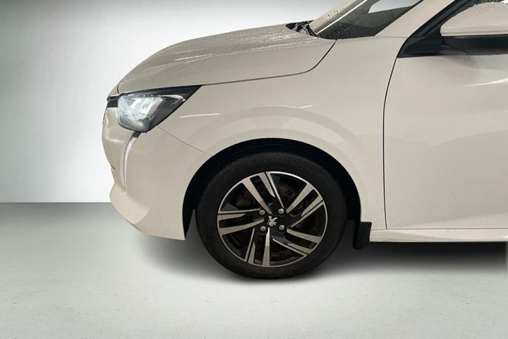 Hvid Peugeot 208 fra 2020