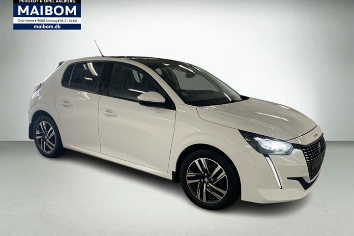Hvid Peugeot 208 fra 2020