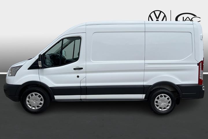 Hvid Ford Transit 350 L3 Van fra 2019
