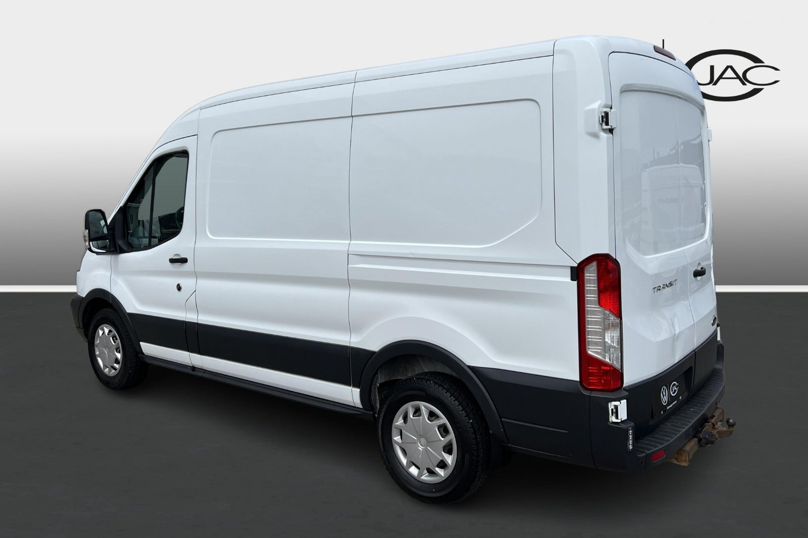 Hvid Ford Transit 350 L3 Van fra 2019