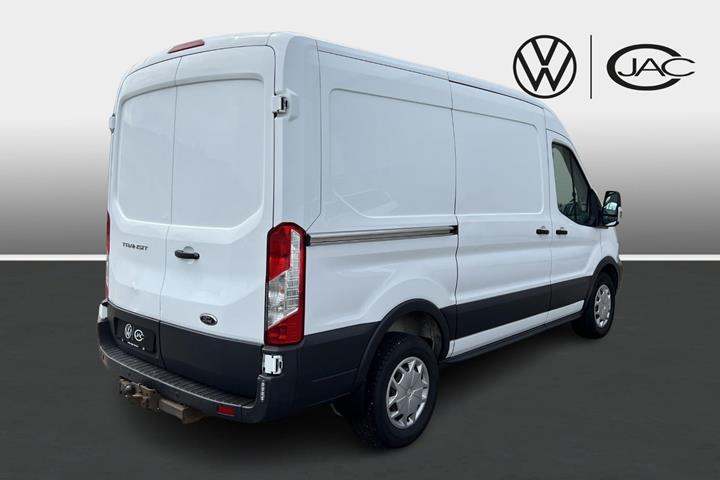Hvid Ford Transit 350 L3 Van fra 2019