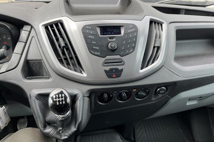Hvid Ford Transit 350 L3 Van fra 2019