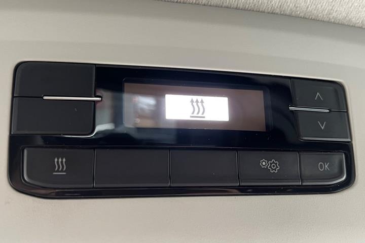 Blå VW Transporter fra 2020