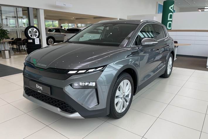 Grå Skoda Elroq fra 2027