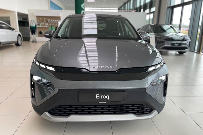 Grå Skoda Elroq fra 2027