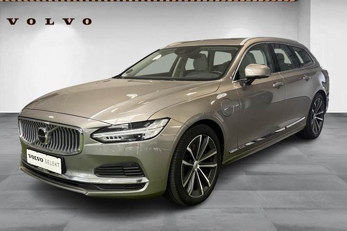 Grå Volvo V90 fra 2021
