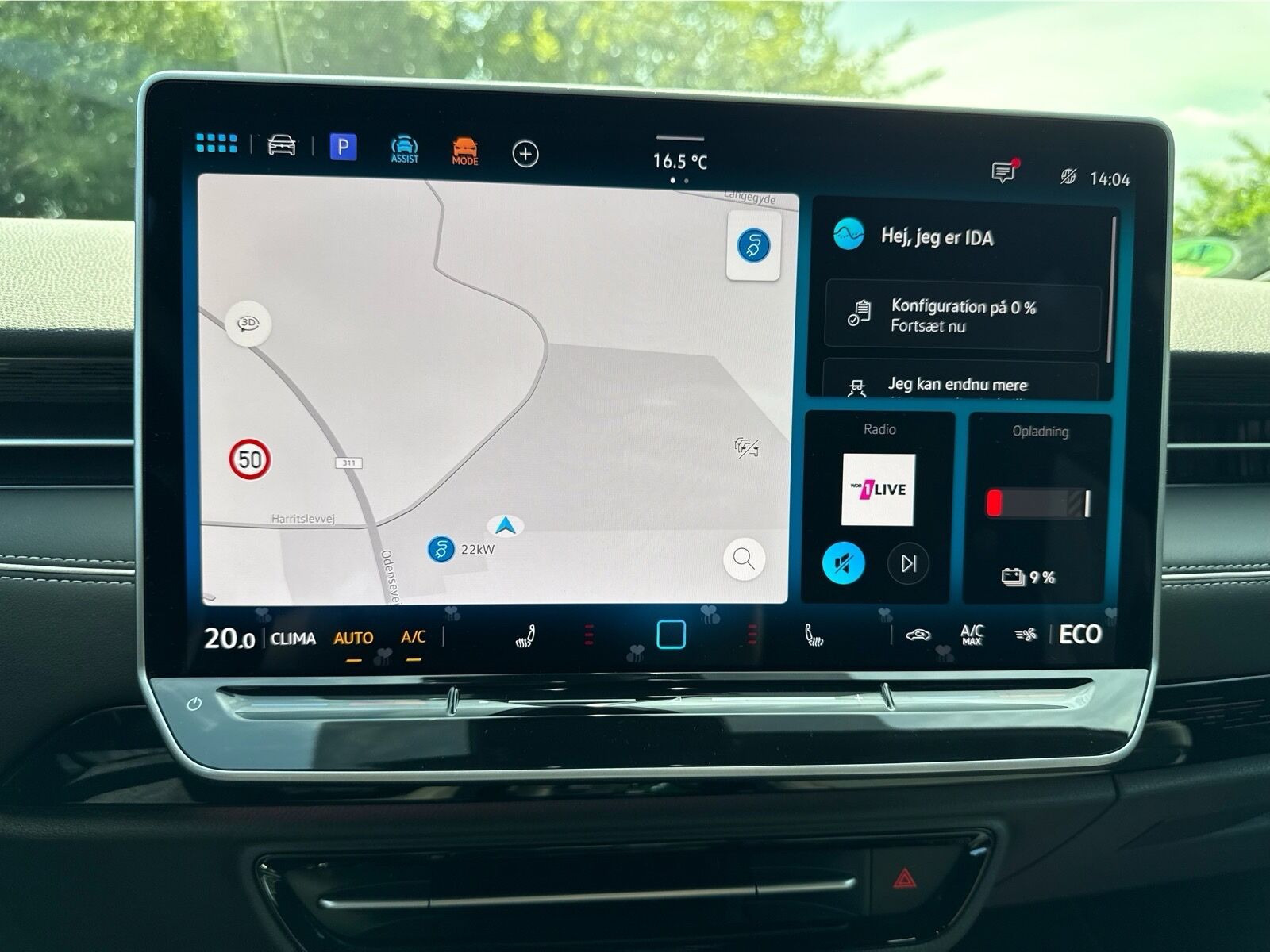 Sølv VW ID.7 fra 2025