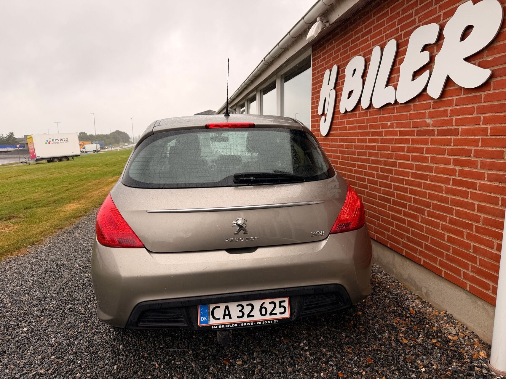 Sort Peugeot 308 fra 2011