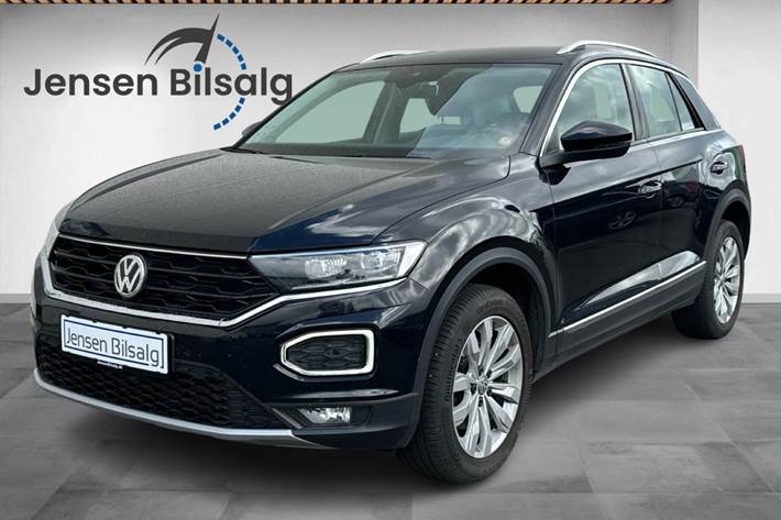 Sort VW T-Roc fra 2020