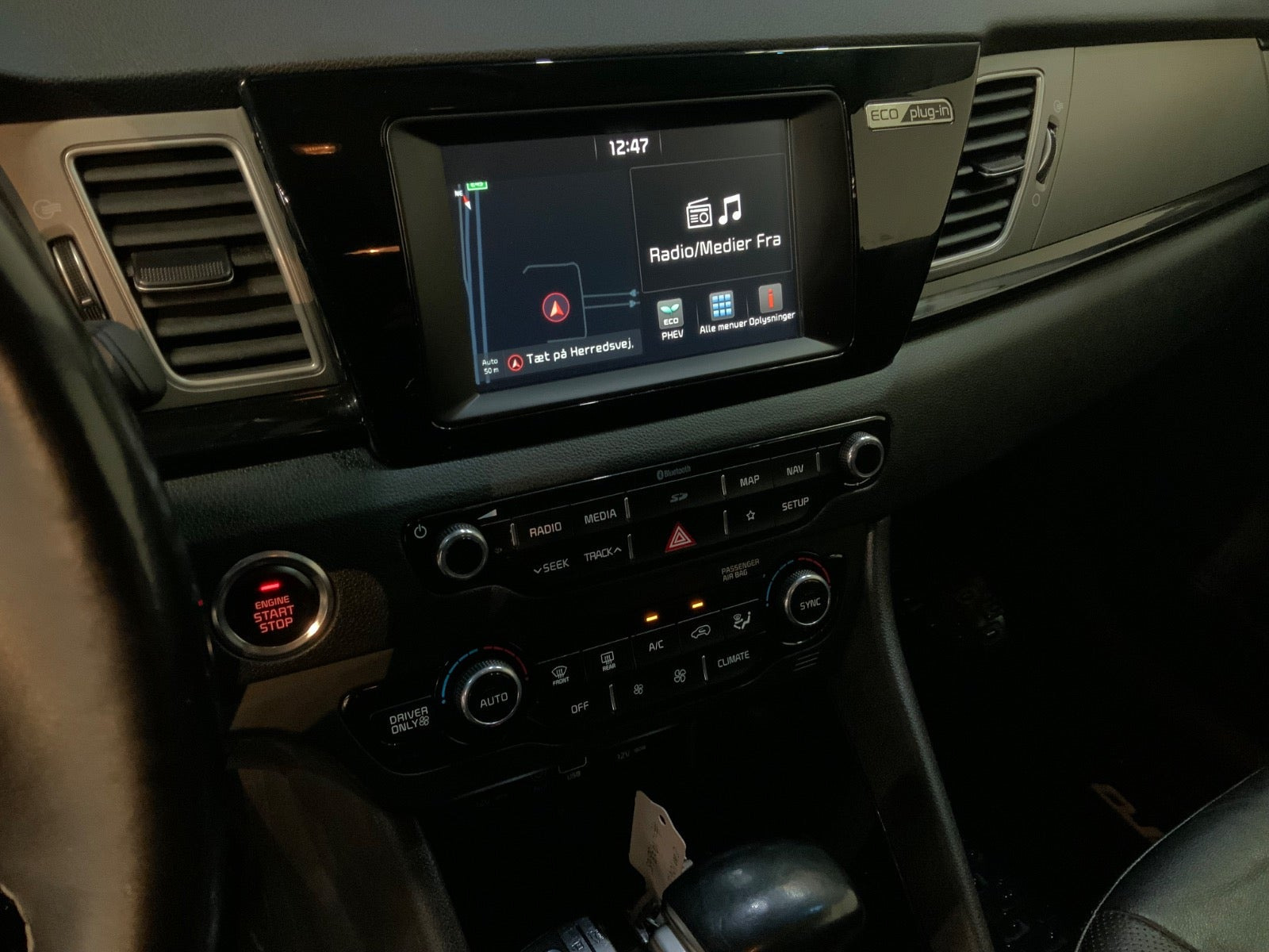 Hvid Kia Niro fra 2018